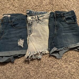 Bundle of women’s jean shorts